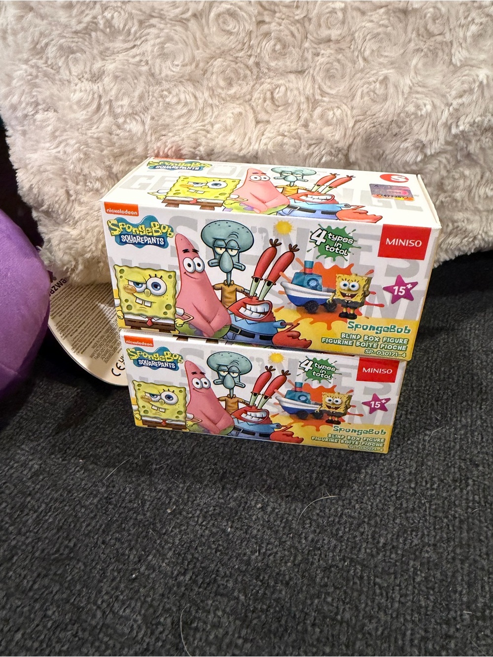 Miniso SpongeBob SquarePants Blind Box Figure lot